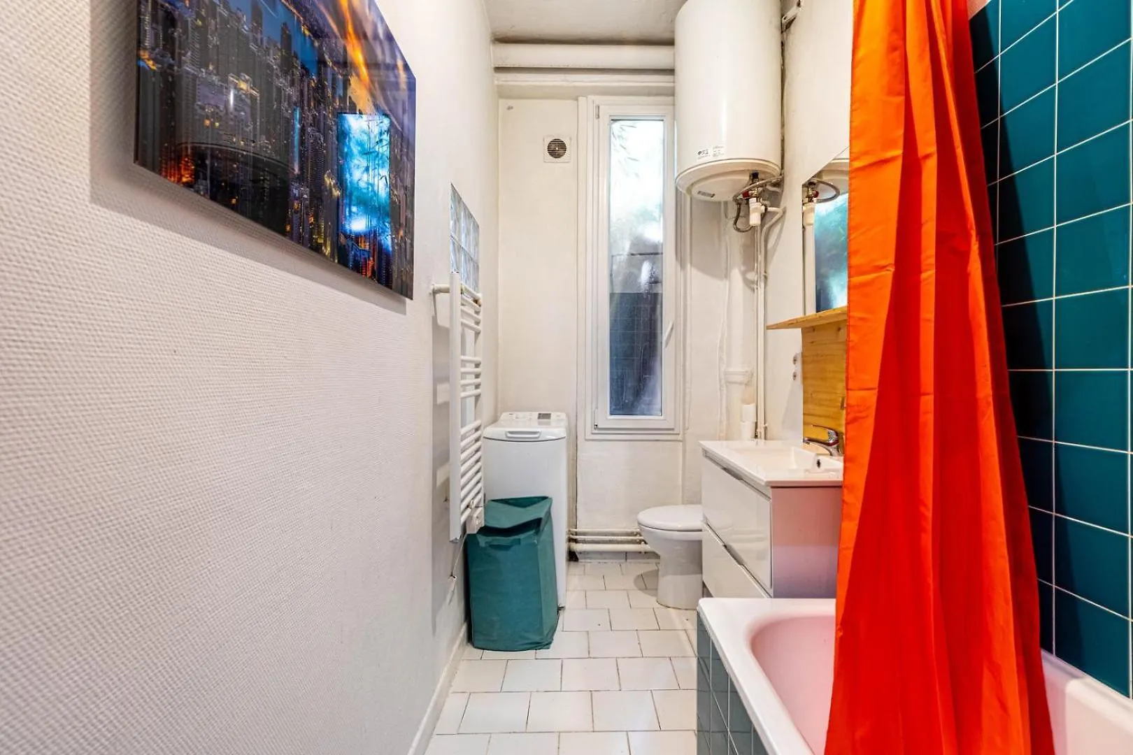شقة Guestready - Parisian Retreat With A Courtyard